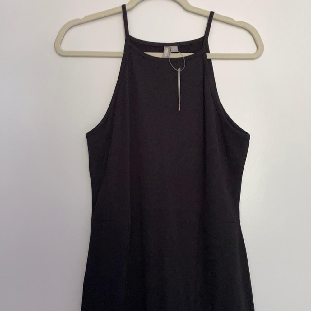 NWT ASOS Maxi Dress with 90's High Neck